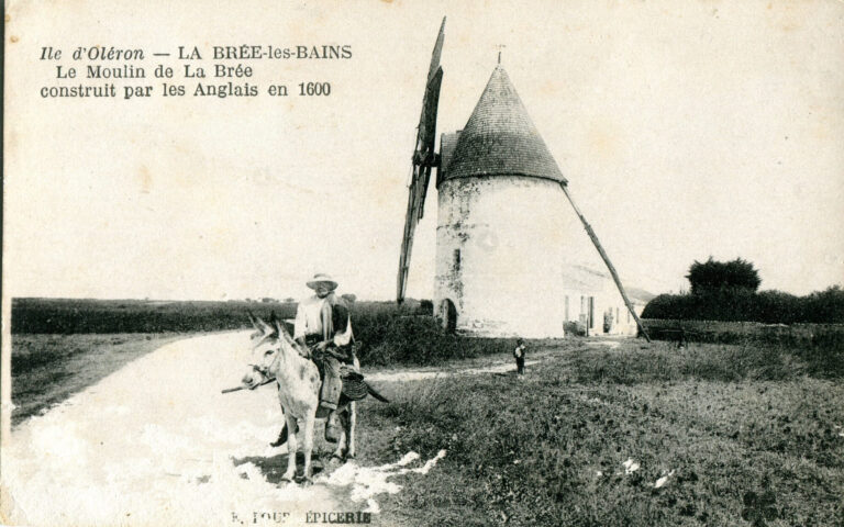le moulin de la brée construit par les anglais en 1600 - Moulin de la brée Ile d'oléron