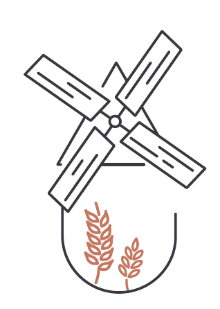 symbole moulin fond transparent - Moulin de la Brée Ile d'Oléron